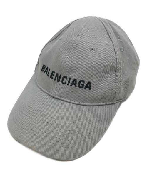 BALENCIAGA（バレンシアガ）BALENCIAGA (バレンシアガ) キャップ グレー サイズ:L (59cm)の古着・服飾アイテム