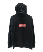 SUPREMEシュプリーム）の古着「Box Logo Hooded Sweatshirt（ボックスロゴフーデッドスウェット）」｜ブラック