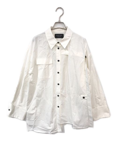 UNITED TOKYO（ユナイテッドトーキョー）UNITED TOKYO (ユナイテッドトウキョウ) レイヤードポケットシャツ ホワイト サイズ:FREEの古着・服飾アイテム