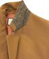 中古・古着 GUCCI (グッチ) Long Faille Vest Waistcoat ブラウン サイズ:40：40000円