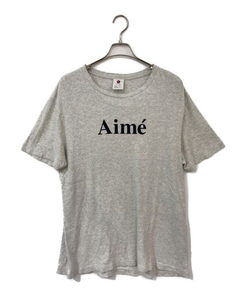 Aime Leon Dore（エメレオンドレ）Aime Leon Dore (エメレオンドレ) ロゴTシャツ グレー サイズ:Lの古着・服飾アイテム