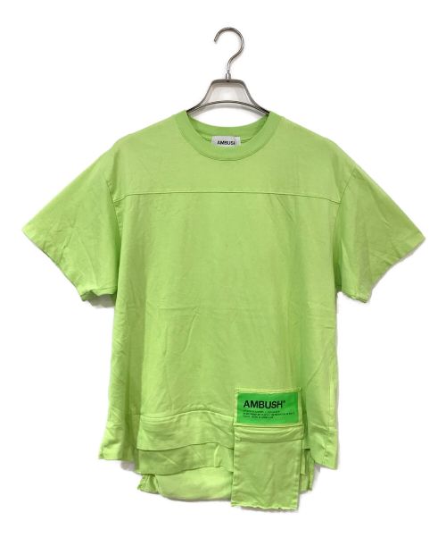 AMBUSH（アンブッシュ）AMBUSH (アンブッシュ) Waist Pocket T-Shirt ライムイエロー サイズ:3の古着・服飾アイテム