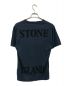 STONE ISLAND (ストーンアイランド) プリントTシャツ ネイビー サイズ:Ｍ：4800円