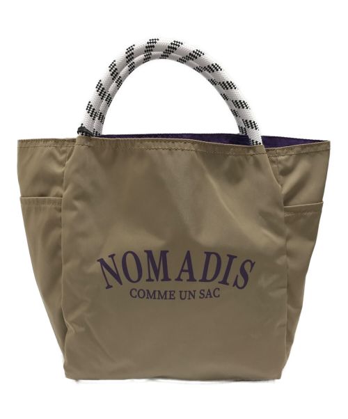 NOMADIC（ノーマディック）NOMADIC (ノーマディック) ミニトートバッグ ブラウンの古着・服飾アイテム