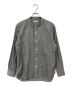 MARGARET HOWELL（マーガレットハウエル）の古着「END ON END COTTON CHAMBRAY SHIRT」｜グレー