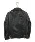 Hysteric Glamour (ヒステリックグラマー) ダブルライダースジャケット ブラック サイズ:ＦＲＥＥ：9800円