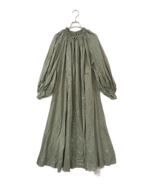 MARIHA（マリハ）MARIHA (マリハ) 春の花のドレス グリーン サイズ:36の古着・服飾アイテム