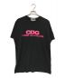 CDG（シーディージー コムデギャルソン）の古着「プリントTシャツ」｜ブラック