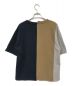 THE NORTHFACE PURPLELABEL (ザ・ノースフェイス パープルレーベル) アシンメトリー クレイジーカラー ロゴ Tシャツ マルチカラー サイズ:WS：6000円