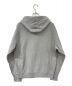 Supreme (シュプリーム) Chenille Hooded Sweatshirt グレー サイズ:XL：15800円