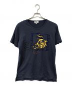 Vivienne Westwoodヴィヴィアンウエストウッド）の古着「ORB STAMP T-shirt」｜ネイビー