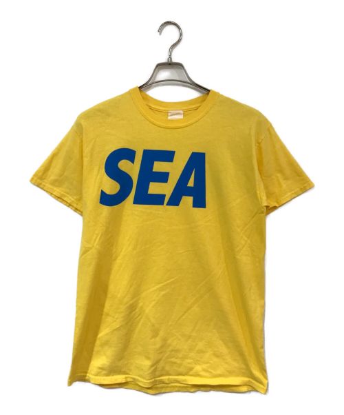 WIND AND SEA（ウィンダンシー）WIND AND SEA (ウィンダンシー) プリントTシャツ イエロー サイズ:Ｍの古着・服飾アイテム
