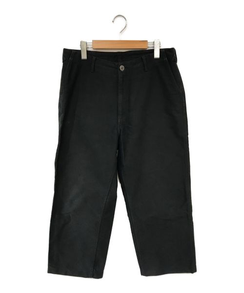 AURALEE（オーラリー）AURALEE (オーラリー) FINX MOLESKIN WIDE PANTS ブラック サイズ:5の古着・服飾アイテム