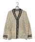 CELINE（セリーヌ）の古着「Embroidered Cardigan in Sequins Knit」｜ベージュ
