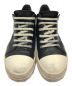 中古・古着 RICK OWENS (リック オウエンス) Ramones sneakers low leather ブラック サイズ:42：36800円