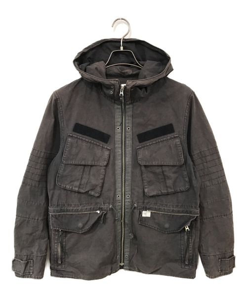 UNDERCOVER（アンダーカバー）UNDERCOVER (アンダーカバー) フーデッドジャケット グレー サイズ:2の古着・服飾アイテム