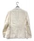 TAGLIATORE (タリアトーレ) リネンショールカラージャケット ホワイト サイズ:48：10000円