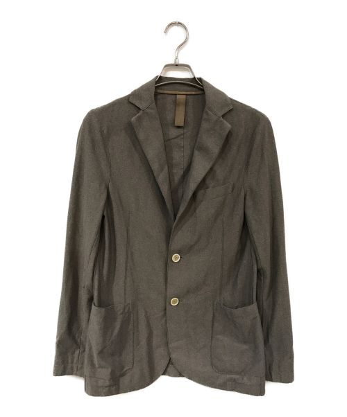 eleventy（イレブンティ）eleventy (イレブンティ) テーラードジャケット ブラウン サイズ:44の古着・服飾アイテム