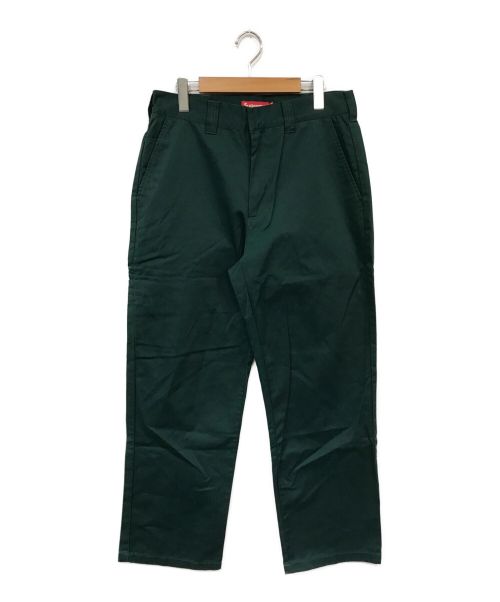 SUPREME（シュプリーム）SUPREME (シュプリーム) Work Pant グリーン サイズ:W30の古着・服飾アイテム