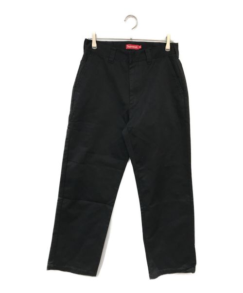 SUPREME（シュプリーム）SUPREME (シュプリーム) Work Pant ブラック サイズ:W30の古着・服飾アイテム