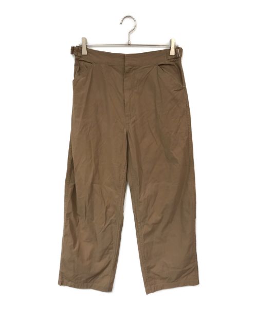AURALEE（オーラリー）AURALEE (オーラリー) FINX HARD TWIST GABARDINE PANTS ブラウン サイズ:3の古着・服飾アイテム