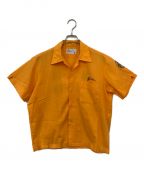Dunbrookeダンブルック）の古着「ヴィンテージボーリングシャツ」｜オレンジ
