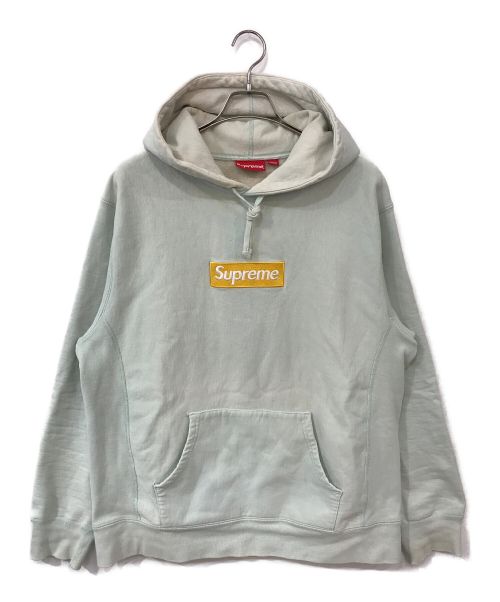 SUPREME（シュプリーム）Supreme (シュプリーム) Box Logo Hooded Sweatshirt アイスブルー サイズ:XLの古着・服飾アイテム
