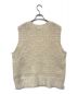 th products (ティーエイチプロダクツ) Hunting Knit Vest ホワイト サイズ:1：9800円