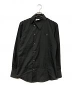 Vivienne Westwoodヴィヴィアンウエストウッド）の古着「ワンポイントORBオジークラークシャツ」｜ブラック