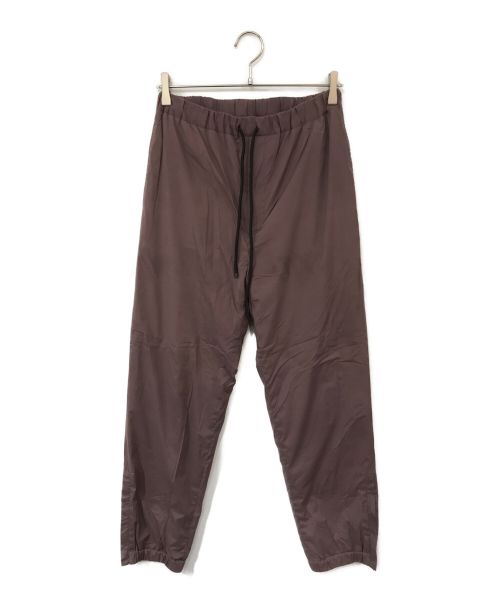 AURALEE（オーラリー）AURALEE (オーラリー) Terry Lined Light Nylon Easy Pants パープル サイズ:3の古着・服飾アイテム