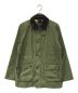 Barbour（バブアー）の古着「WASHED BEDALE」｜グリーン