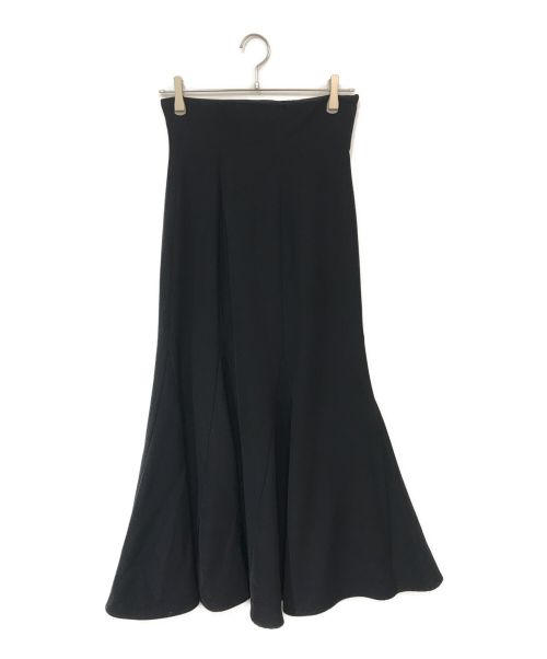 Snidel（スナイデル）Snidel (スナイデル) ヘムフレアマーメイドスカート ブラック サイズ:1の古着・服飾アイテム