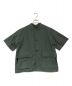UNITED TOKYO（ユナイテッドトーキョー）の古着「ショートモッズシャツ」｜グリーン