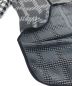 中古・古着 Mame Kurogouchi (マメクロゴウチ) Multi Plaid Geometric Knit Top ブラック サイズ:1：12000円