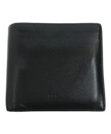 A.P.C.（アーペーセー）の古着「2つ折り財布」｜ブラック