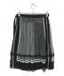 sacai (サカイ) ドットプリントラッププリーツスカート ブラック サイズ:1：8000円