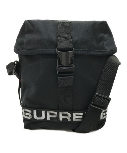 SUPREME（シュプリーム）Supreme (シュプリーム) Field Side Bag ブラックの古着・服飾アイテム