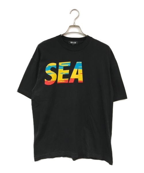 WIND AND SEA（ウィンダンシー）WIND AND SEA (ウィンダンシー) VIOLA&ROSES (ビオラ＆ローゼス) コラボTシャツ ブラック サイズ:Ｌの古着・服飾アイテム