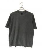stussyステューシー）の古着「PIG. DYED INSIDE OUT CREW」｜グレー