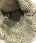 中古・古着 Vivienne Westwood (ヴィヴィアンウエストウッド) ニット帽 ベージュ：8000円