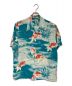 Sun Surf（サンサーフ）の古着「レーヨンアロハシャツ」｜ブルー