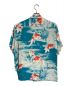 Sun Surf (サンサーフ) レーヨンアロハシャツ ブルー サイズ:Ｍ：6000円