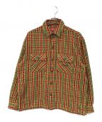 SUPREMEシュプリーム）の古着「Heavy flannel shirt」｜イエロー