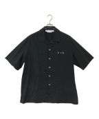 OFFWHITEオフホワイト）の古着「オープンカラーシャツ」｜ブラック
