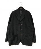 BLACK COMME des GARCONSブラック コムデギャルソン）の古着「3Bジャケット」｜ブラック