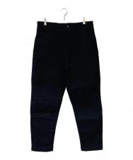 STONE ISLAND (ストーンアイランド) ストレッチコットンパンツ ブラック サイズ:48
