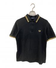 FRED PERRY (フレッドペリー) ポロシャツ ブラック サイズ:SIZE 40