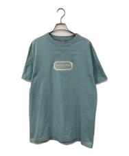 Christian Dior (クリスチャン ディオール) ロゴ エンブロイダリー Tシャツ スカイブルー サイズ:SIZE S