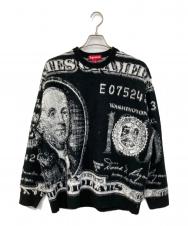 SUPREME (シュプリーム) Money Sweater/マニー・セーター ブラック サイズ:SIZE L