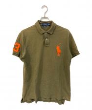 POLO RALPH LAUREN (ポロ・ラルフローレン) ビッグポニーポロシャツ ブラウン サイズ:SIZE L